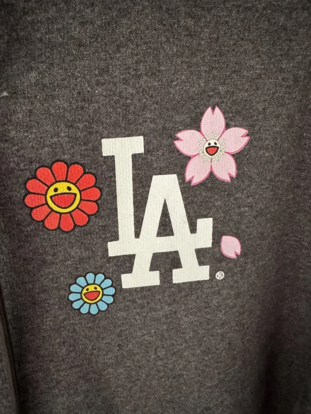 Dodgers Size M World Series Champions Hoodie with Murakami